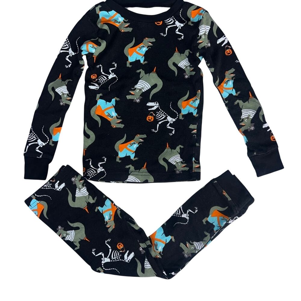 Carter’s Halloween Trick or Treating Dinosaurs PJ Set - Size: 4T